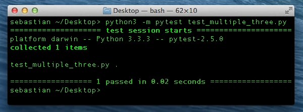 Python unittest pytest 05