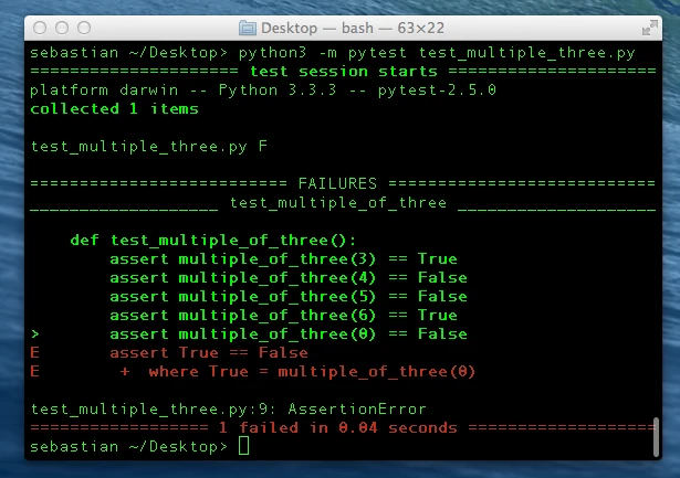 Python unittest pytest 07