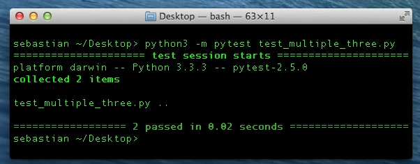 Python unittest pytest 13