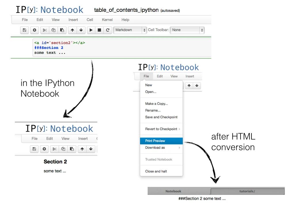 Ipython internal links ipython links format