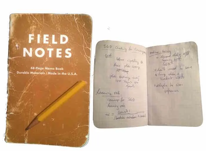 Writing pymle fieldnotes