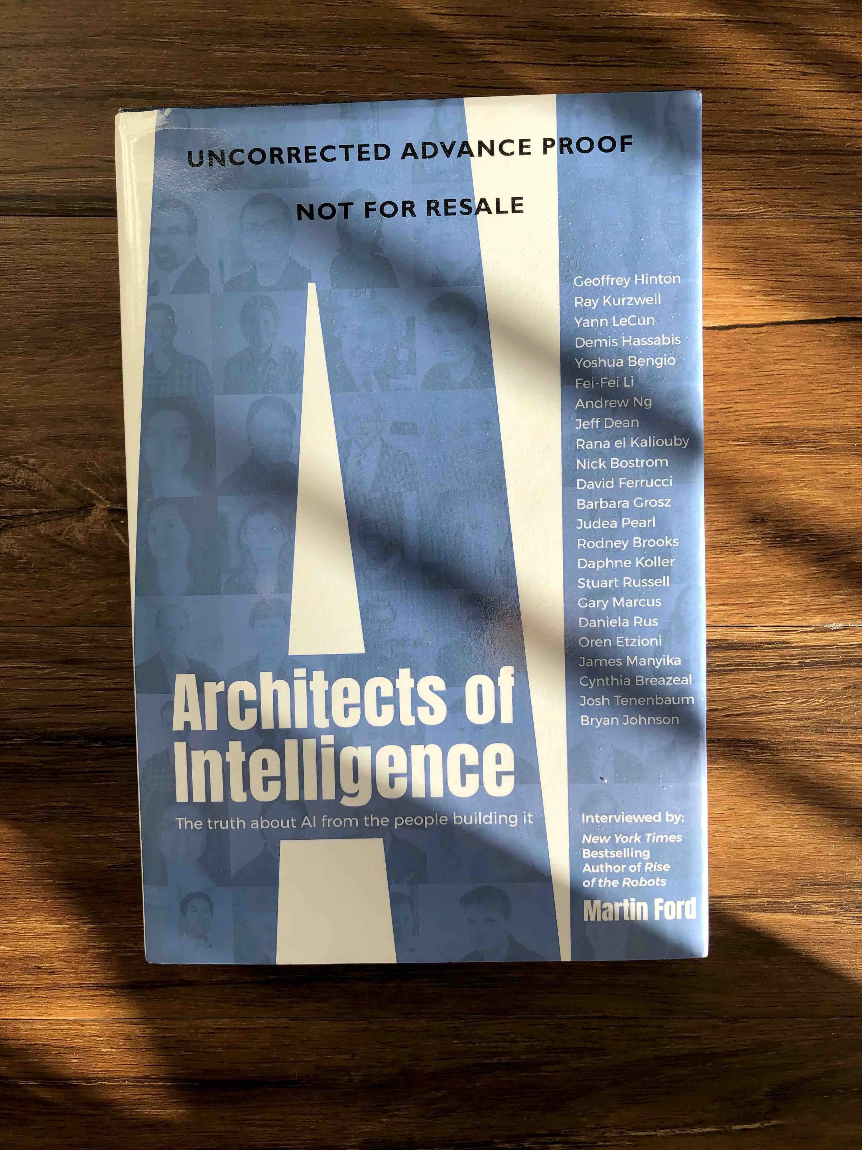 Book review 1 architects of intelligence AoI frontcover