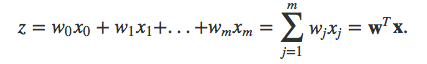 Why is logistic regression considered a linear model? illustration
