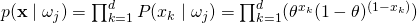 Likelihood Bernoulli