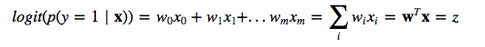 What is the probabilistic interpretation of regularized logistic regression? illustration