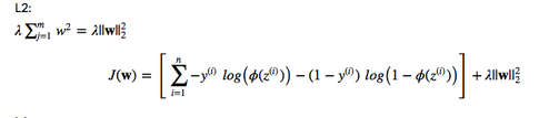 What is the probabilistic interpretation of regularized logistic regression? illustration