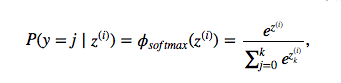 What is Softmax regression and how is it related to Logistic regression? illustration