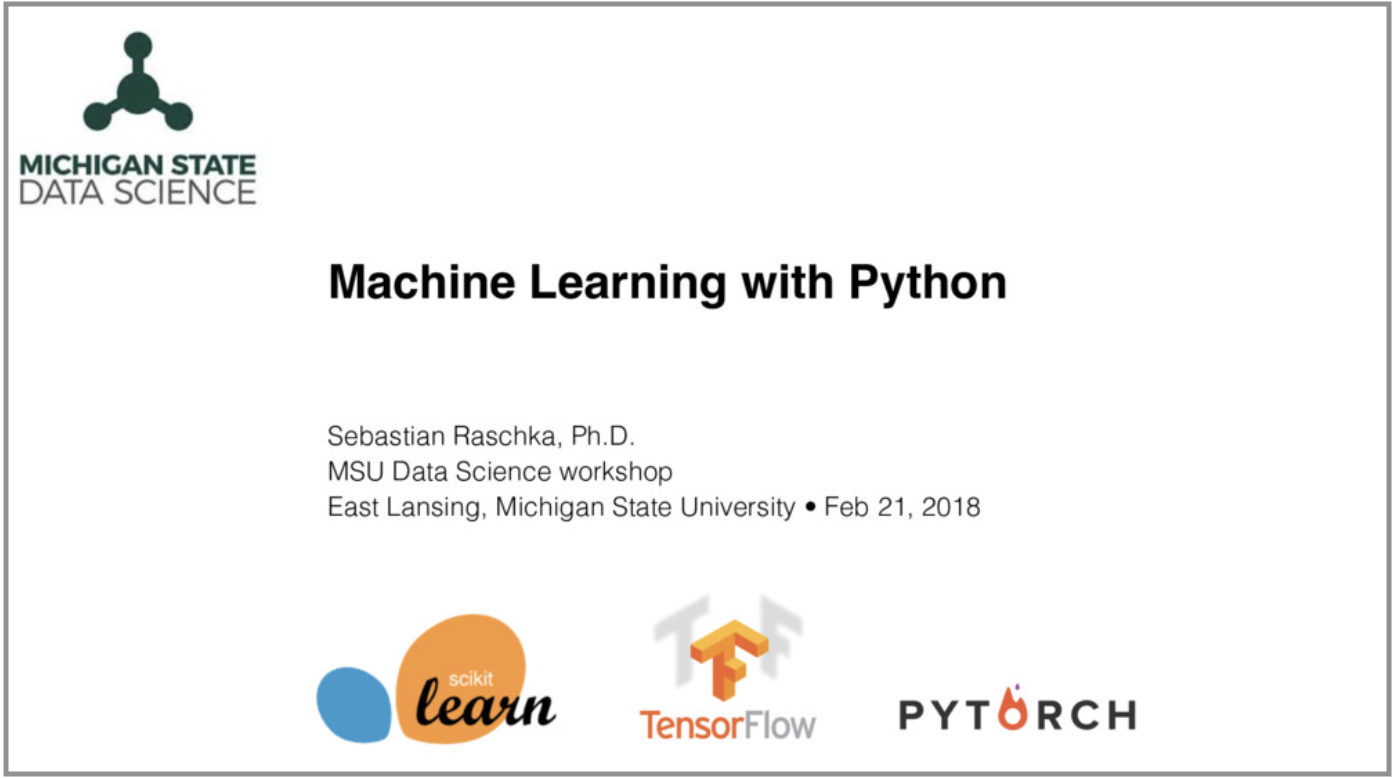 Msudatascience ML