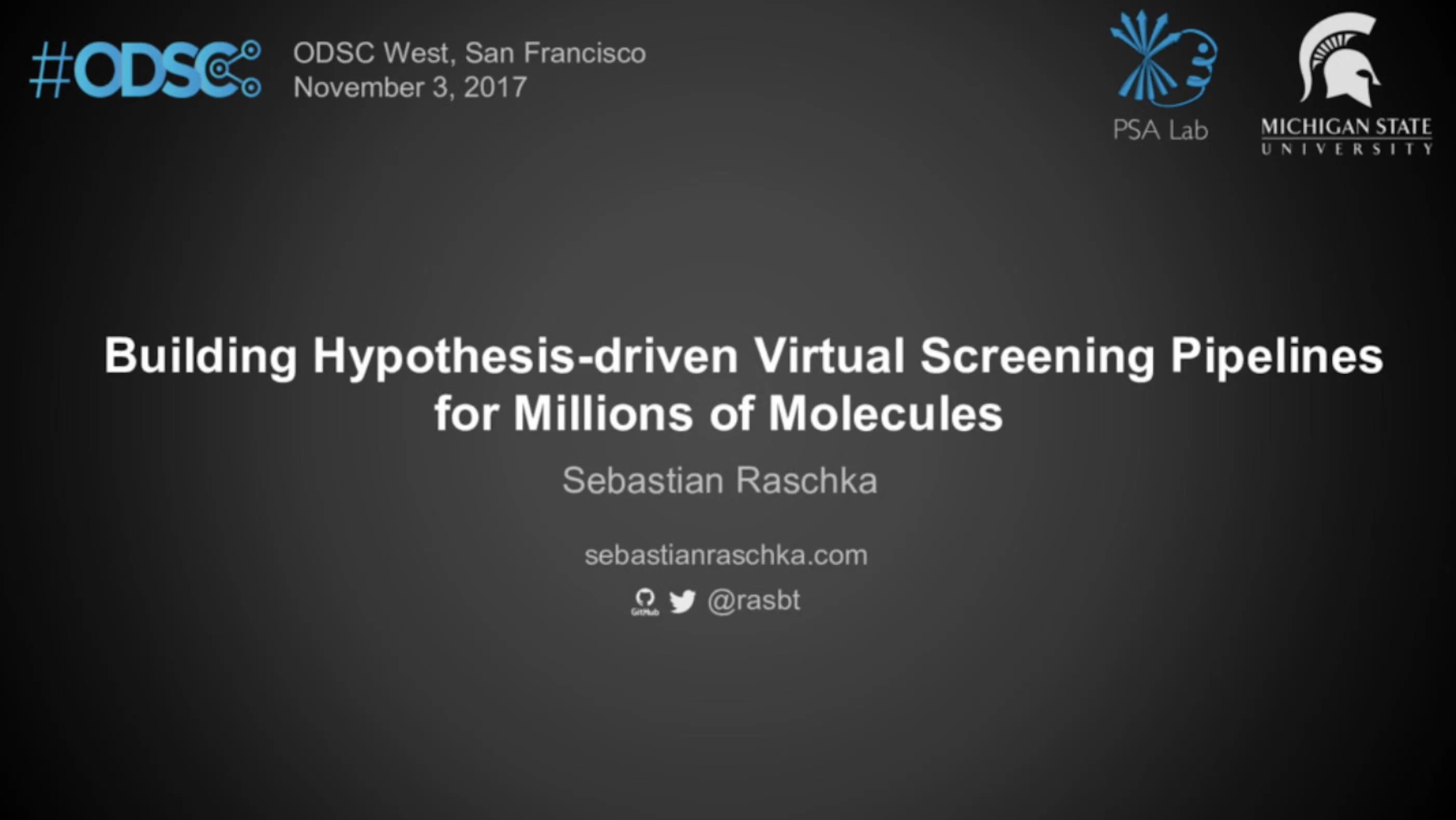 Building Hypothesis-driven Virtual Screening Pipelines